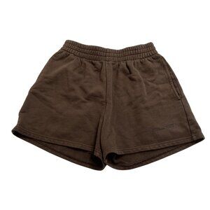 Meshki Sweat Shorts in Brown
